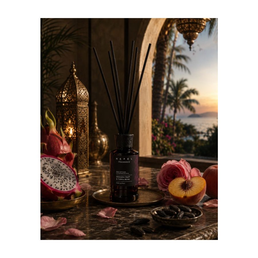 Nefel difuzor dišav s palčkami Dragon Fruit & Tonka Bean 250 ml